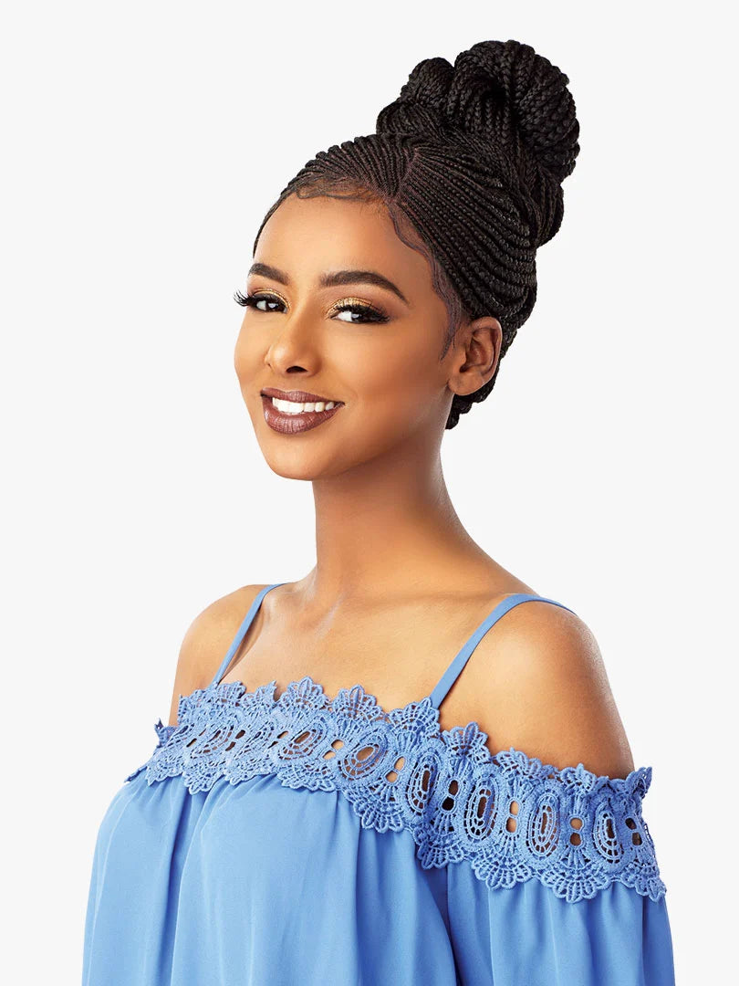 Sensationnel Collection® Cloud 9® Swiss Lace Wig™ 13x5 Side Part Conrows