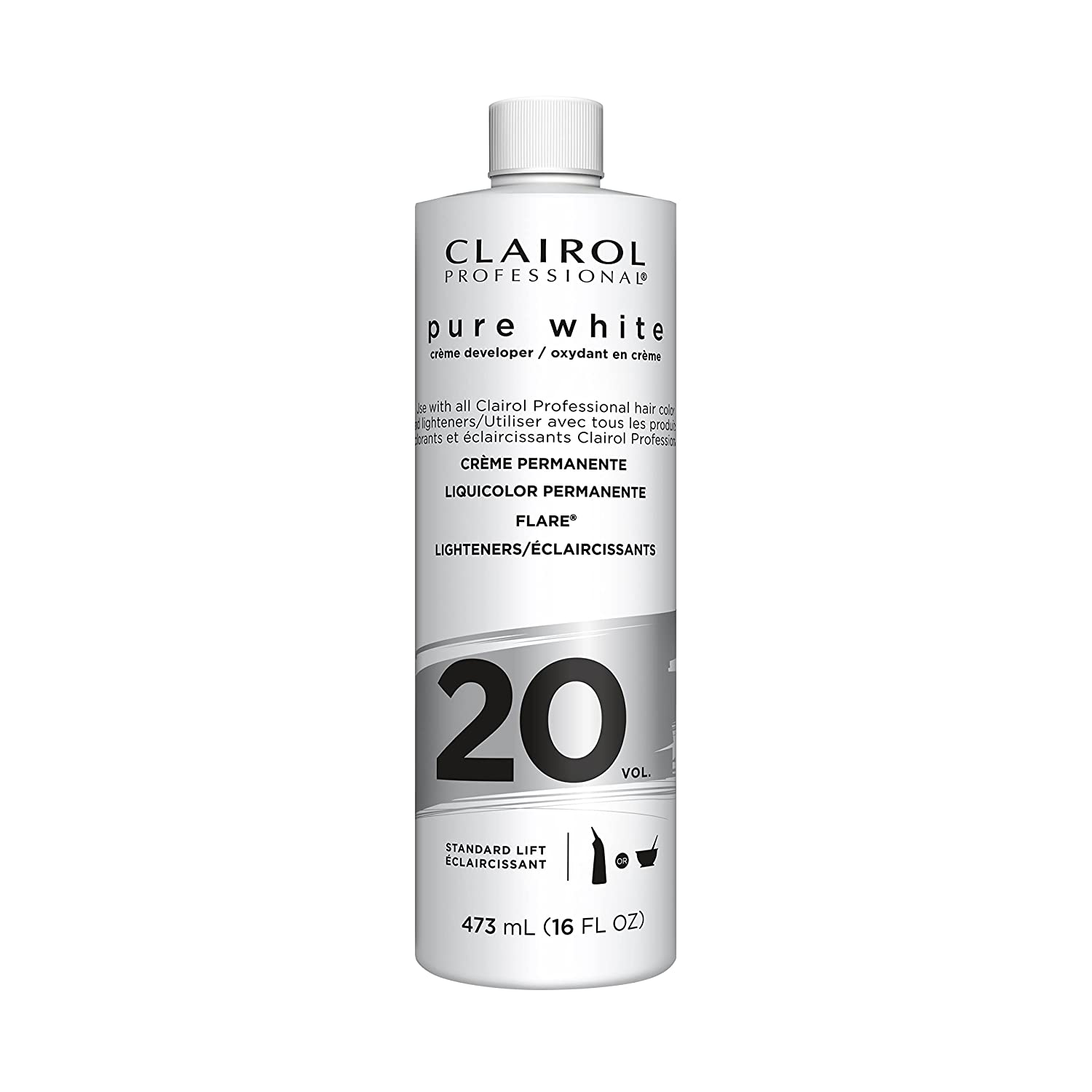 Clairol Professional® 20 vol. Pure White Hair Developers for