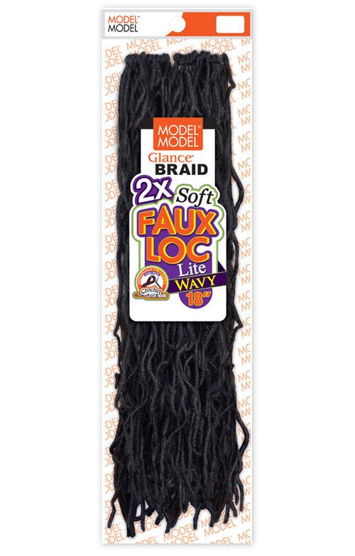 Model Model® Glance® 2X Soft FAUX LOC / Lite Curly (16" & 18")