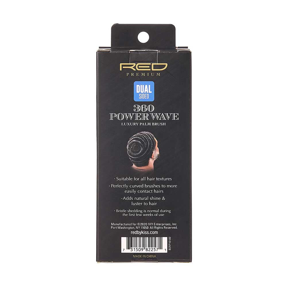 Red by KISS® Bow Wow X 360 Power Wave Premium Dual-Sided Brush