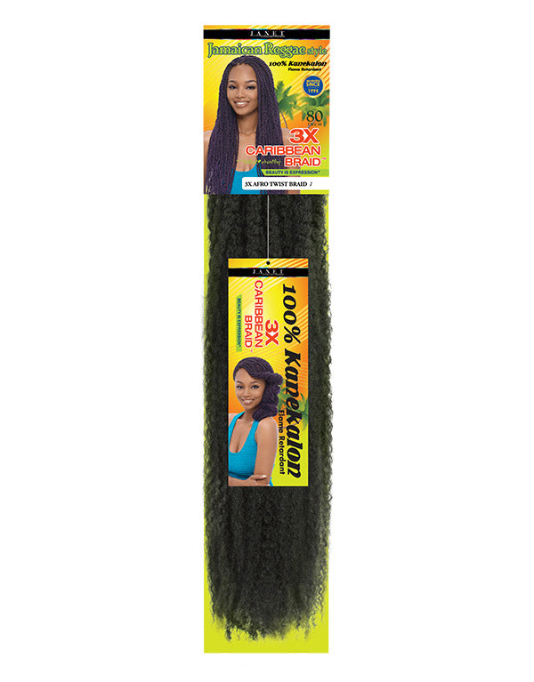 Janet Collection™ 3X Caribbean Braid™ 10X Afro Twist Braid