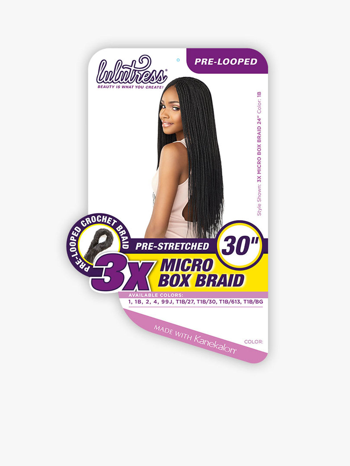 Sensationnel Collection® LuLuTress® 3X Micro Box Braid (24" & 30")