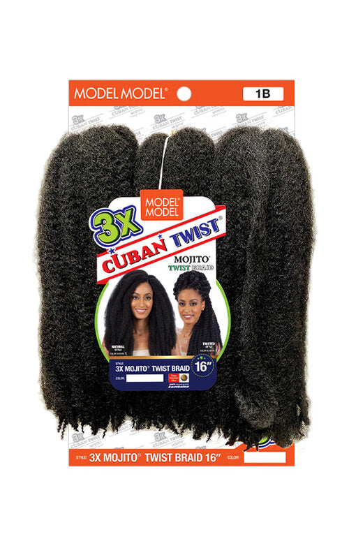Model Model® 3X MOJITO Cuban Twist Braid 16"