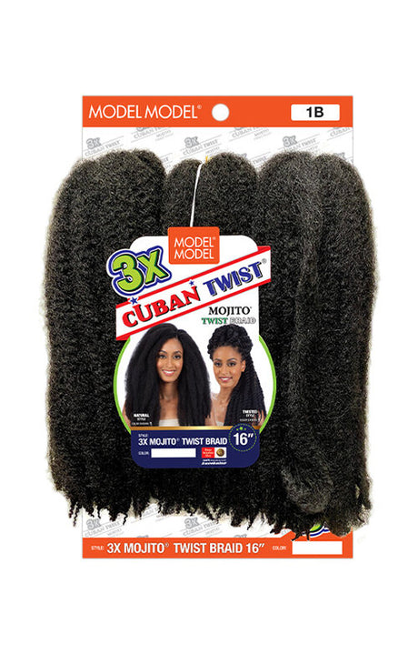 Model Model® 3X MOJITO Cuban Twist Braid 16"