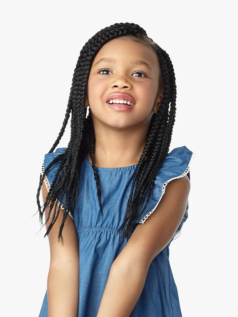 Sensationnel Collection® RUWA® 3X Kid's Pre-Stretched Braid Hair 12″