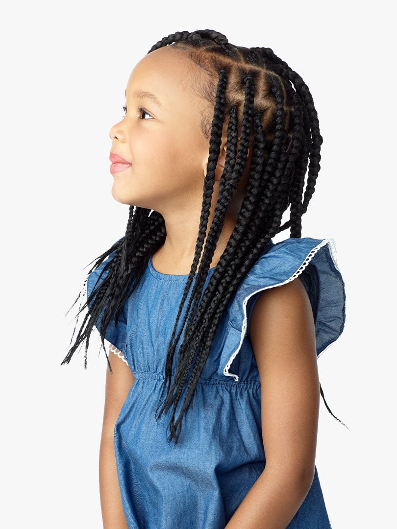 Sensationnel Collection® RUWA® 3X Kid's Pre-Stretched Braid Hair 12″