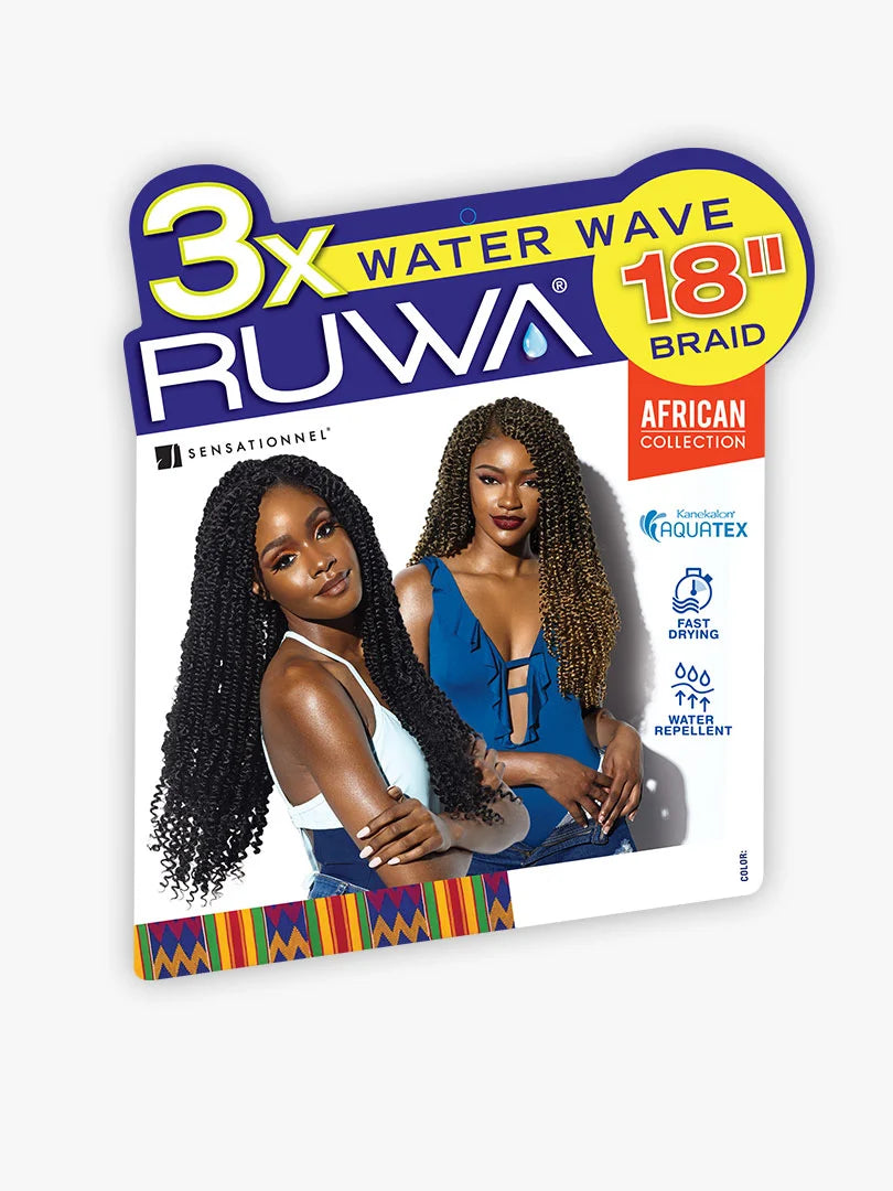 Sensationnel Collection® RUWA® WATER WAVE Pre-Stretched Braid Hair (18" & 24")