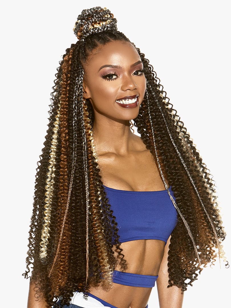 Sensationnel Collection® RUWA® WATER WAVE Pre-Stretched Braid Hair (18" & 24")