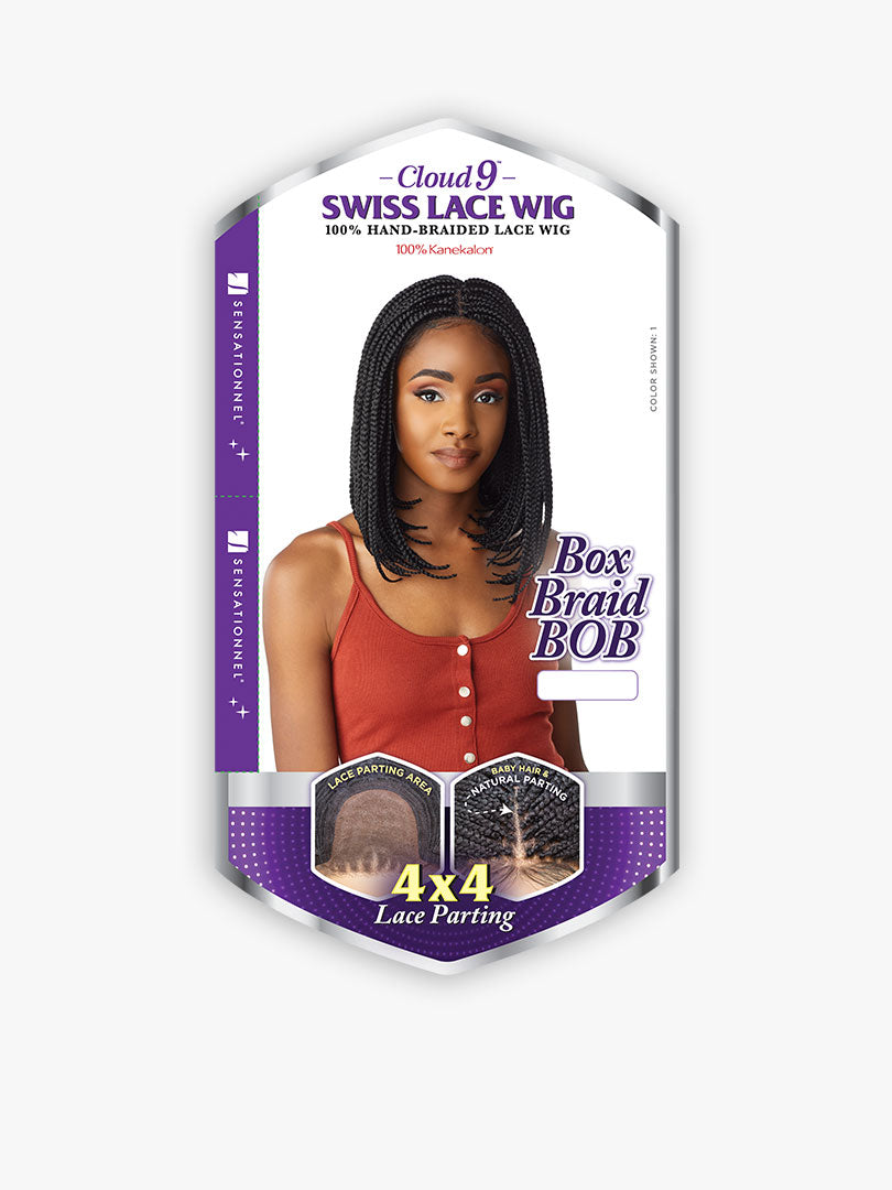 Sensationnel Collection® Cloud 9® Swiss Lace Wig™ 4X4 Box Braid BOB