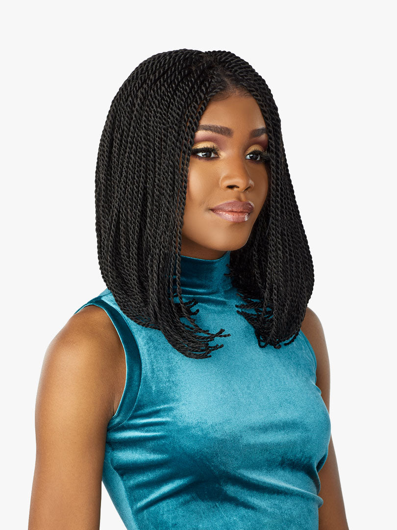 Sensationnel Collection® Cloud 9® Swiss Lace Wig™ 4x4 Senegal Twist BOB