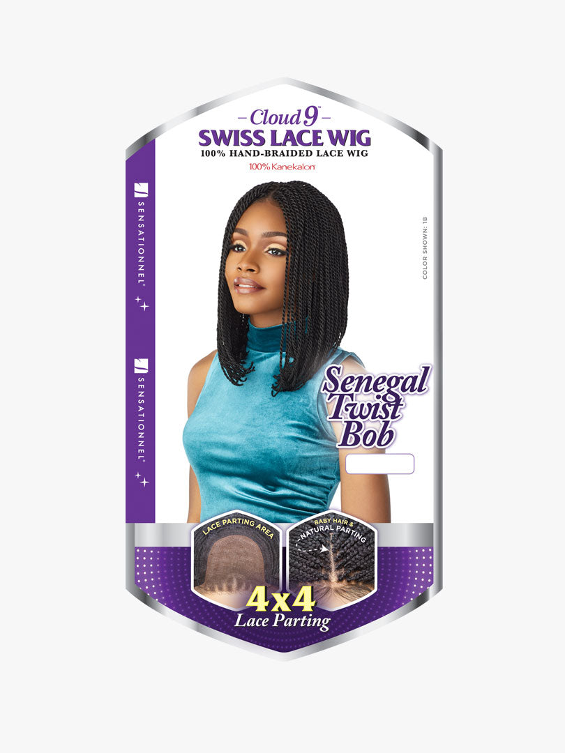 Sensationnel Collection® Cloud 9® Swiss Lace Wig™ 4x4 Senegal Twist BOB