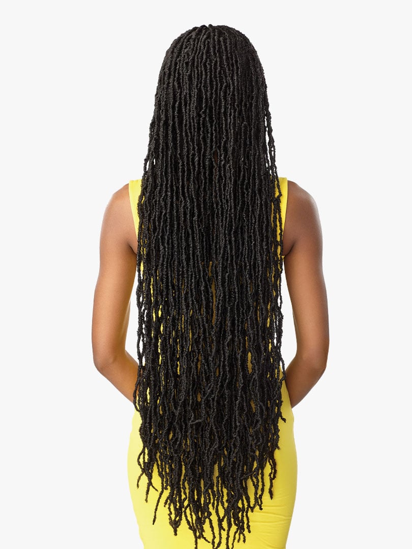 Sensationnel Collection® Cloud 9® Swiss Lace Wig™ 4X4 Braid Distressed Locs 40"