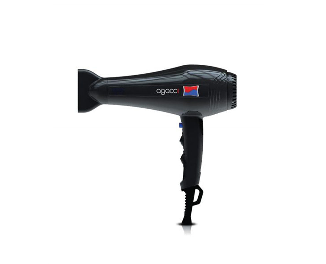H2PRO® Agacci A2100 Lightweight Hair Dryer – Black