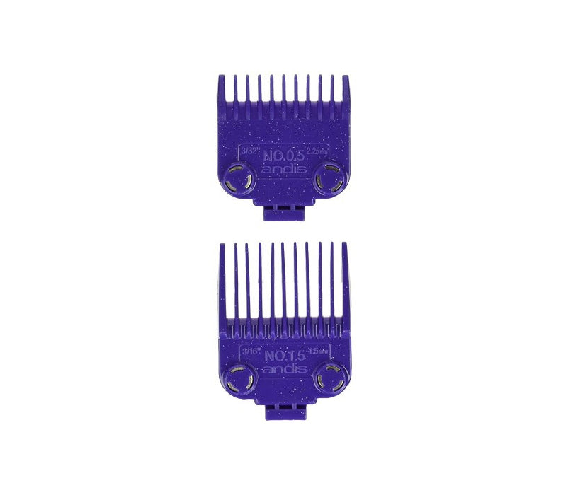 Andis® Nano-Silver (DOUBLE) Magnet Clipper Guides 0.5 & 1.5