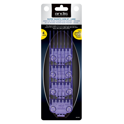 Andis® Nano-Silver (DOUBLE) Magnet Large Clipper Guides