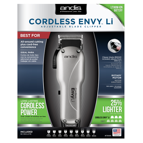 Andis® Professional Envy Cordless Li Clipper
