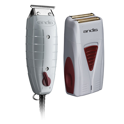 Andis® Professional Finishing (Combo) Corded T-Outliner Trimmer & Cordless Shaver