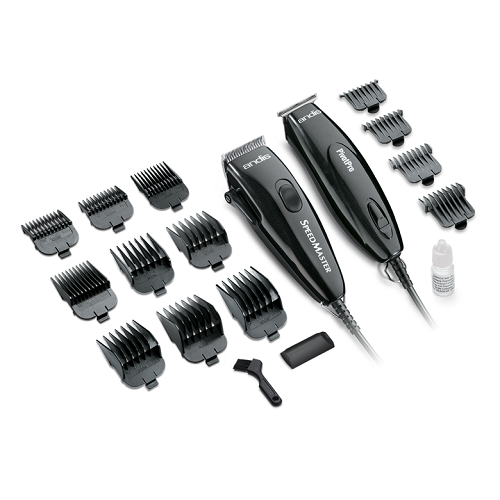 Andis® Professional Pivot Clipper and Trimmer Combo - Black