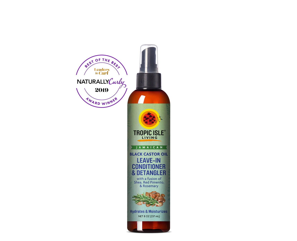 Tropic Isle® Black Castor Oil Leave-In Conditioner & Detangler  (8 oz.)