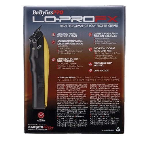 BaByliss PRO® Special Edition Andy Authentic LoPROFX Cordless Clipper