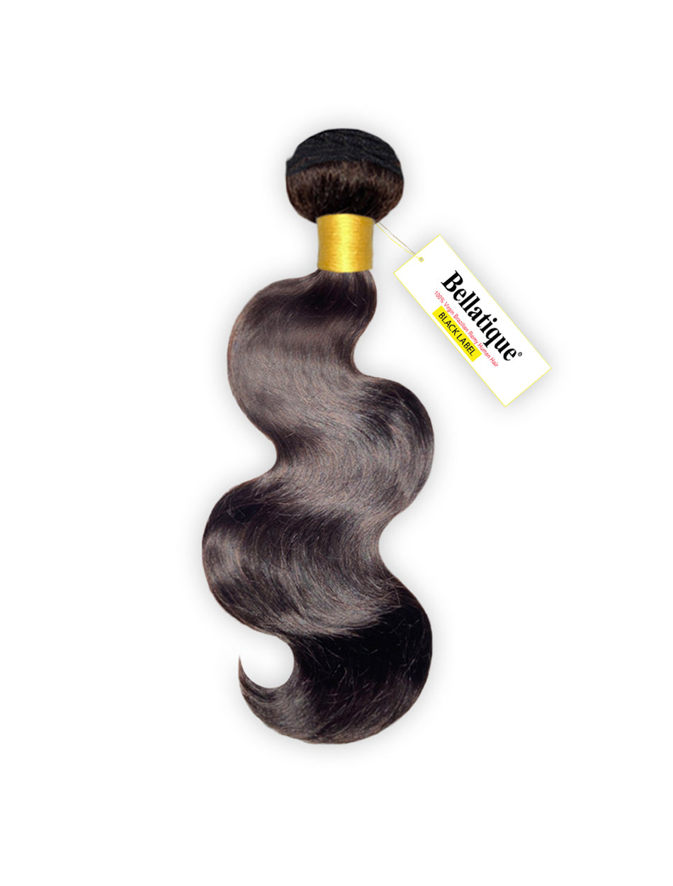 Bellatique® Black Label - 100% Virgin Brazilian Remy Human Hair - Body Wave