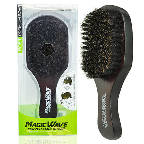 Black Ice® Response Magic Wave Club Brush w/Handle (SOFT)