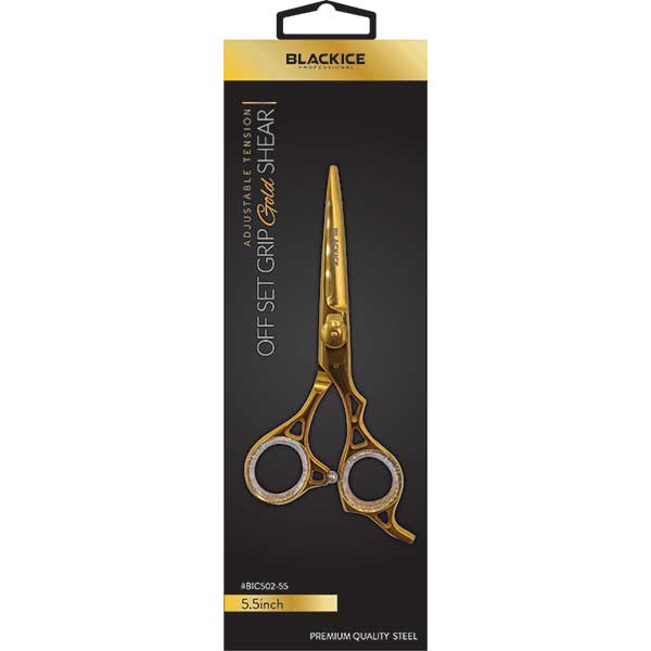 Black Ice® Off Set GOLD Shear (6 Lengths)