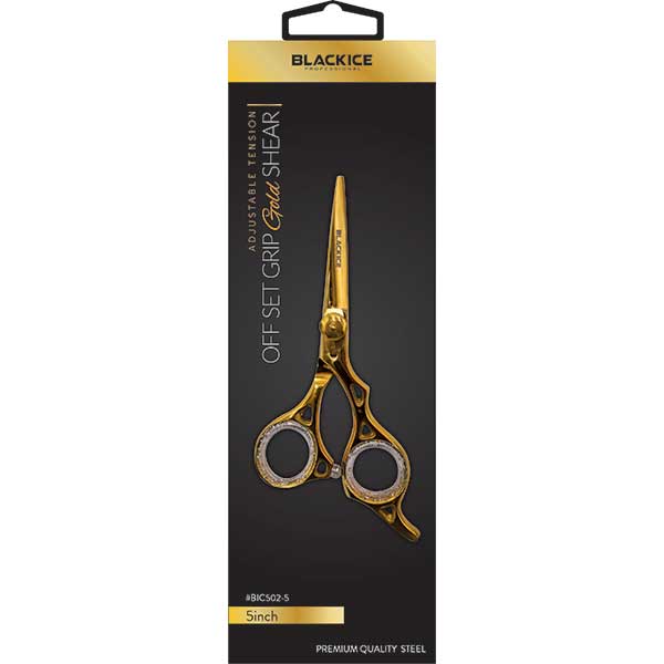 Black Ice® Off Set GOLD Shear (6 Lengths)