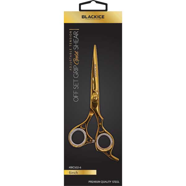 Black Ice® Off Set GOLD Shear (6 Lengths)