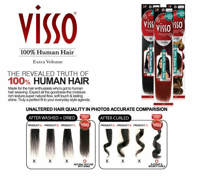 BOBBI BOSS® Visso® 100% Human Hair EXTRA Volume