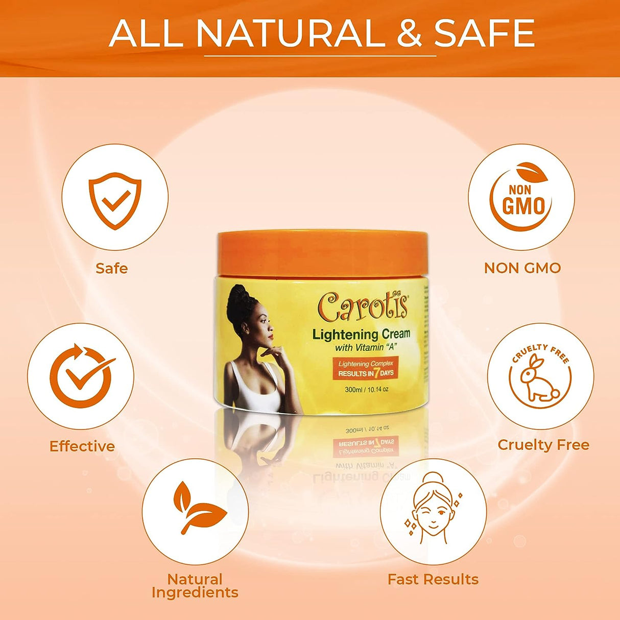 CAROTÏS® Skin Brightening Cream (10 oz)