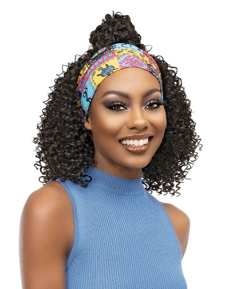 Janet Collection® CRESCENT™ Headband Wig Faye