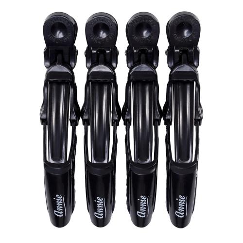 Annie® Crocodile Clips Black 4.5" (4 count)