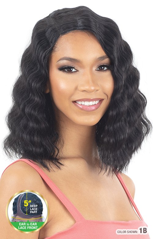 Model Model® Lace to Lace® HD Lace Front & Lace Part Wig - Defined Crimp Curl