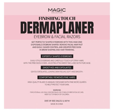 Magic Collection® Dermaplaner Eyebrow & Facial Razors