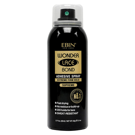 Ebin NEW YORK® Wonder Lace Bond Adhesive Spray (3 Holds)