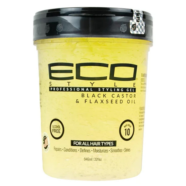 ECO Style® Styler Black Castor & Flaxseed Oil Gel