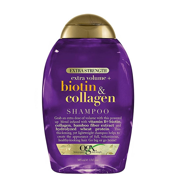 OGX® OrganiX Extra Volume+ Biotin & Collagen Extra Strength Shampoo (13 oz.)