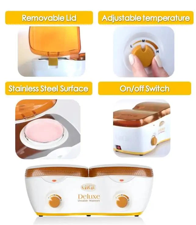 GiGI® Deluxe Double Wax Warmer (28 oz)