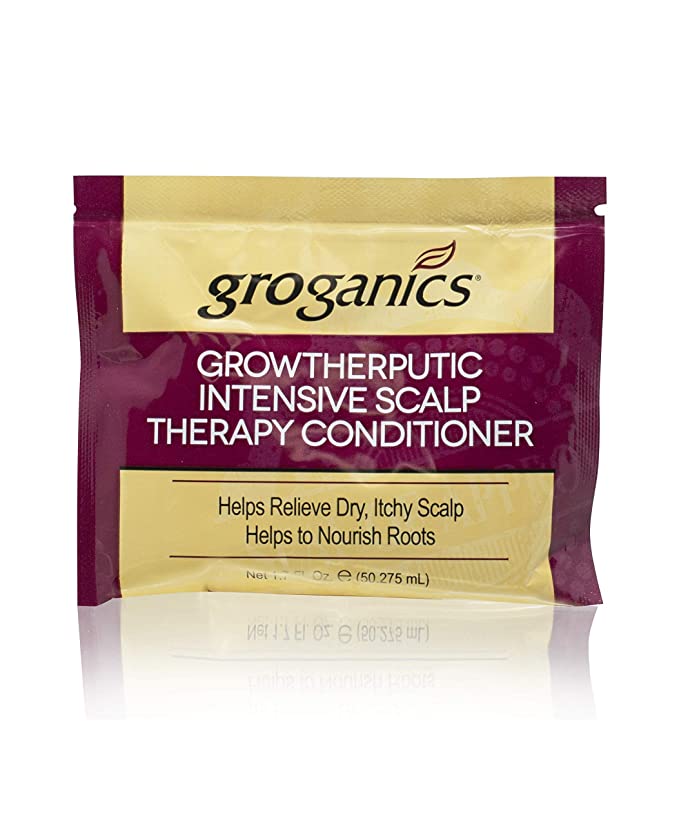 Groganics® Growtherputic Intensive Scalp Therapy Conditioner Packets (1.75 oz)