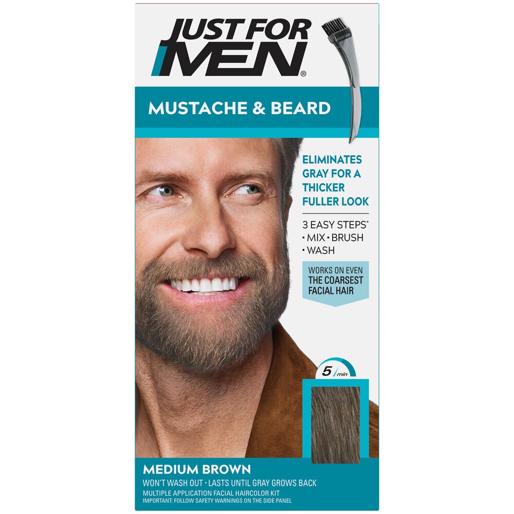 Just For Men® Mustache & Beard Coloring