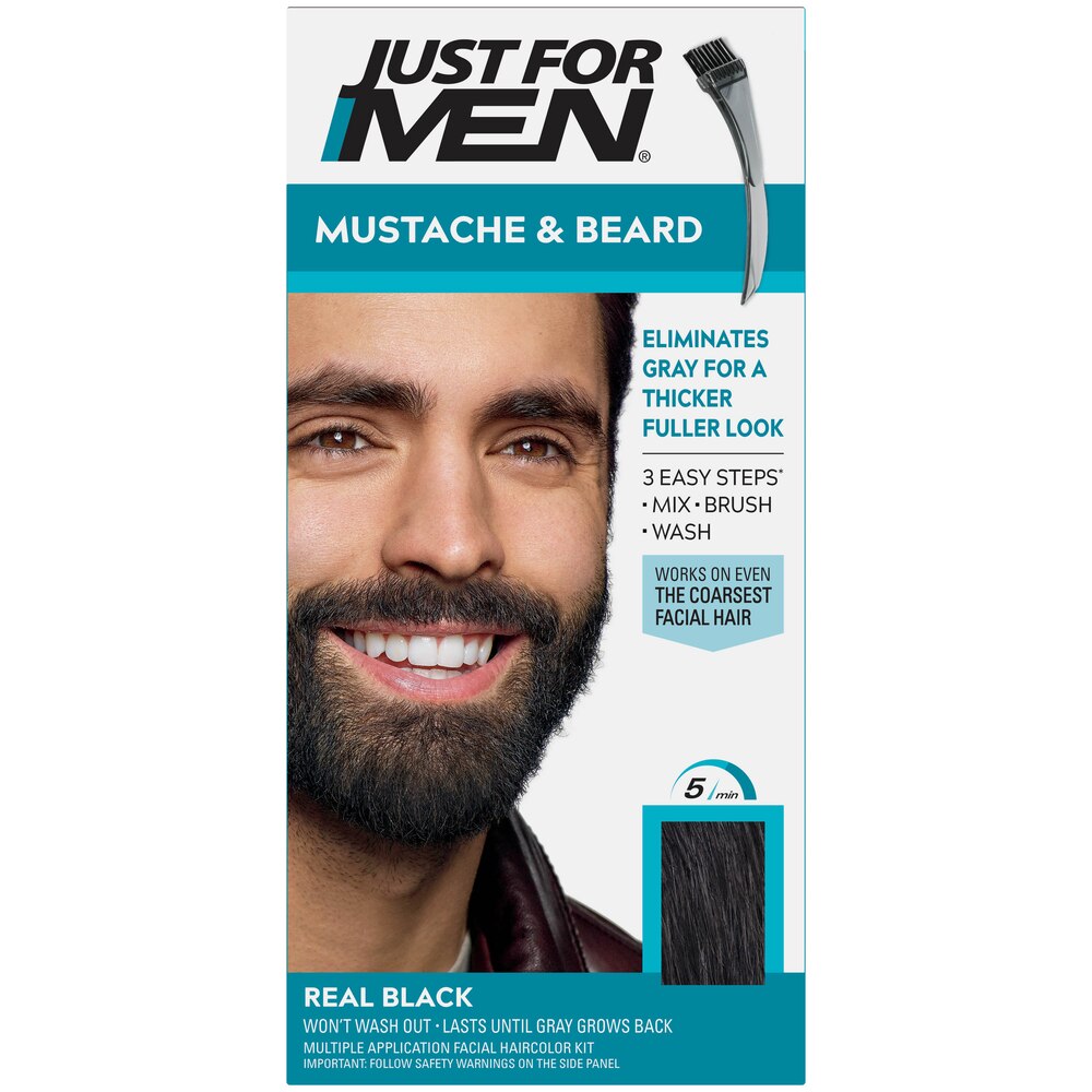 Just For Men® Mustache & Beard Coloring