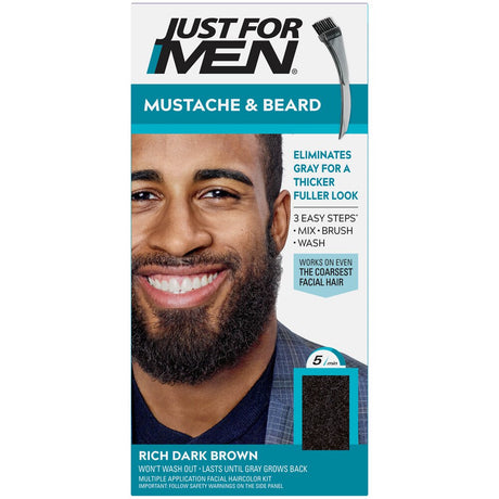 Just For Men® Mustache & Beard Coloring