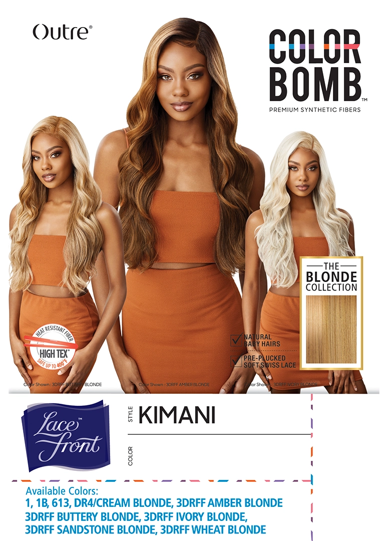 Outre® COLOR COMB™ Lace Front Wig - Kimani