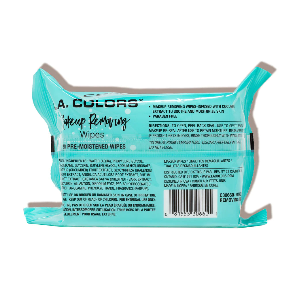L.A. Colors® Makeup Removing Wipes