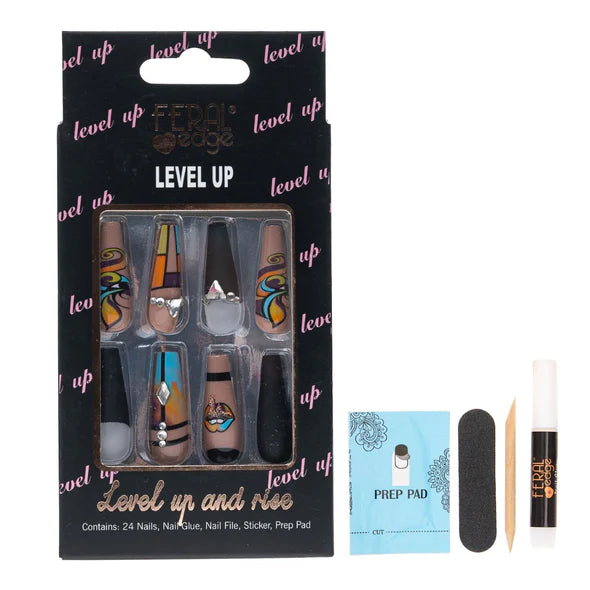 FERAL edge® Level Up Nail Combo Set