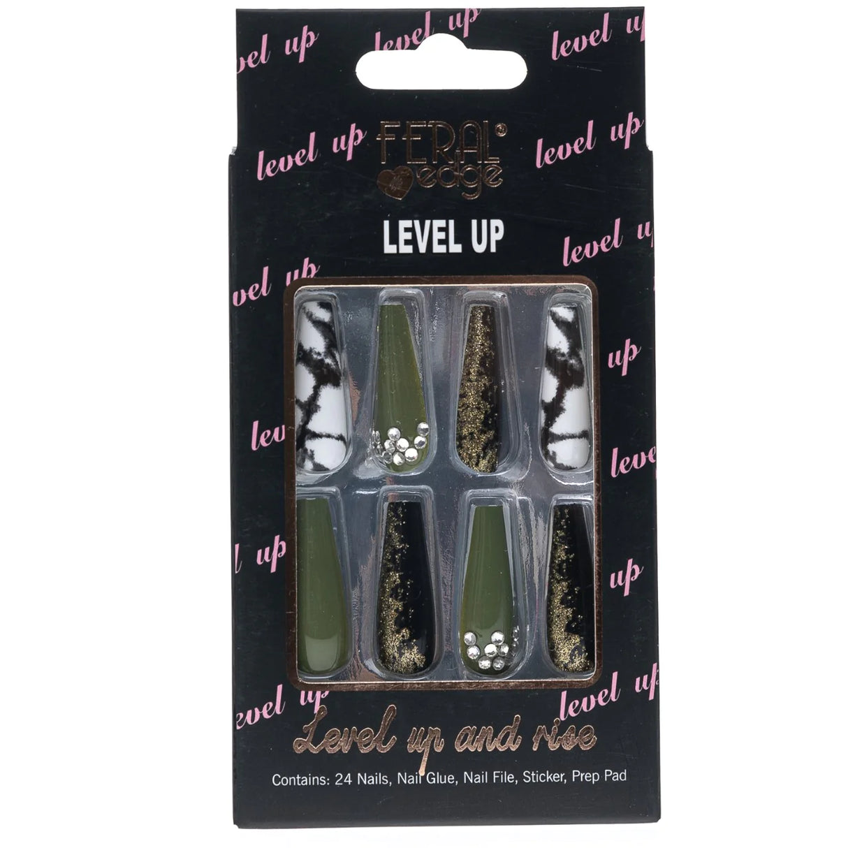 FERAL edge® Level Up Nail Combo Set