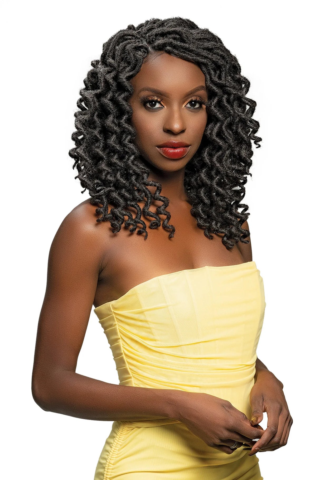 Femi Collection® LOVATRESS™ 3X Curly Locs 10"