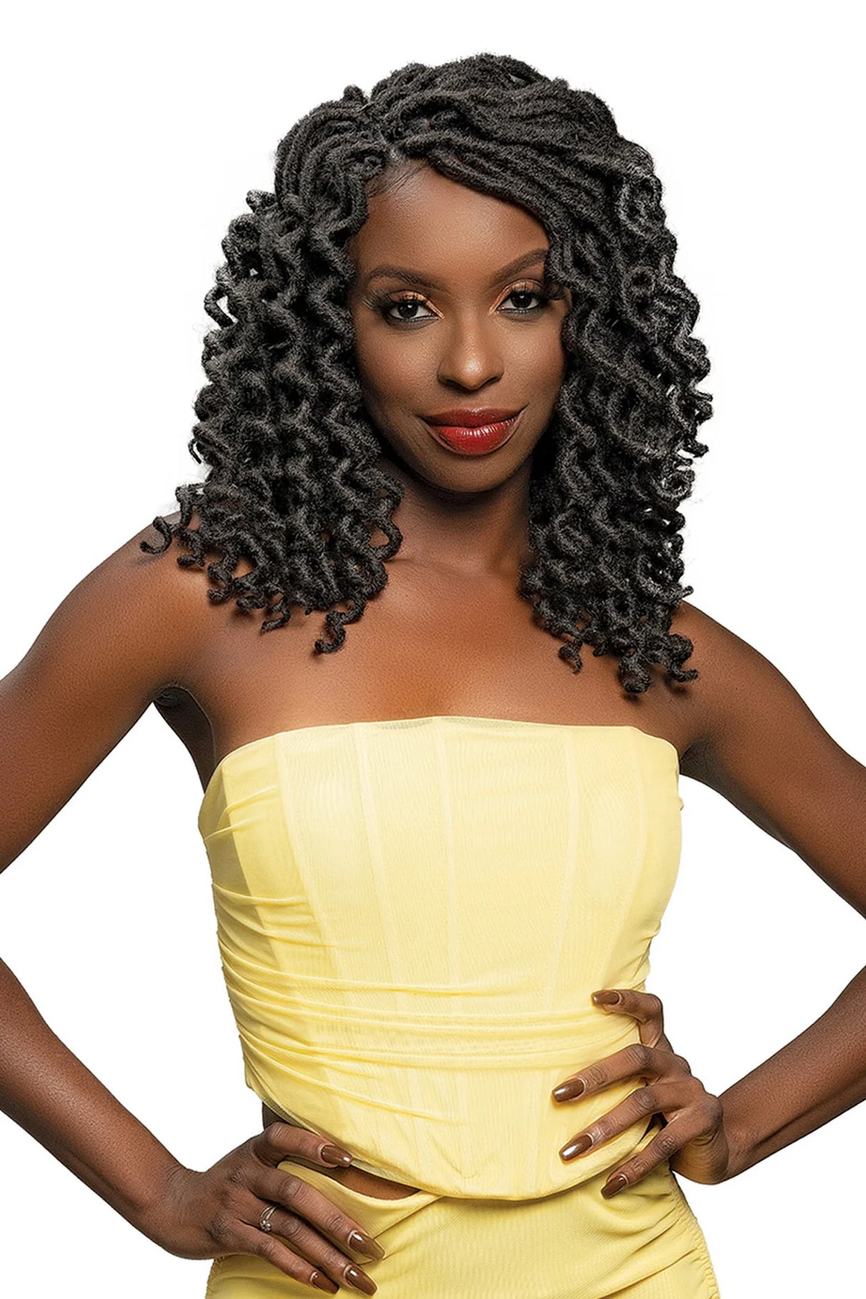 Femi Collection® LOVATRESS™ 3X Curly Locs 10"