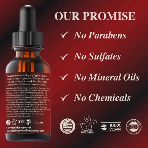 Loc N® Hair & Scalp Growth Oil (1 oz)